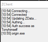 ZClient can't connect Aanmelding_orig