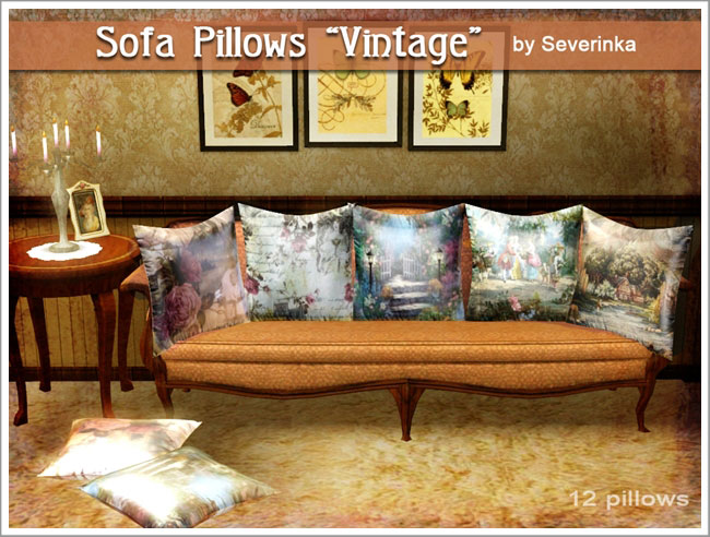 Vintage Cushions by Severinka Pillow-vintage1