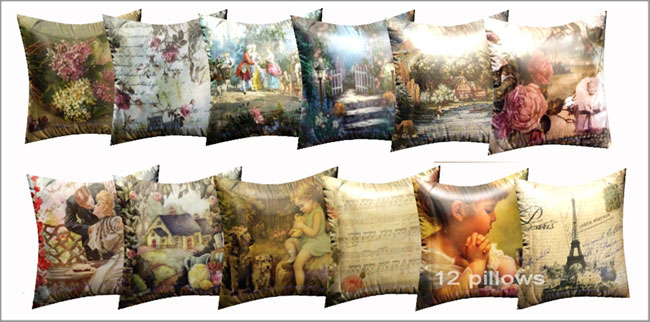 Vintage Cushions by Severinka Pillow-vintage3