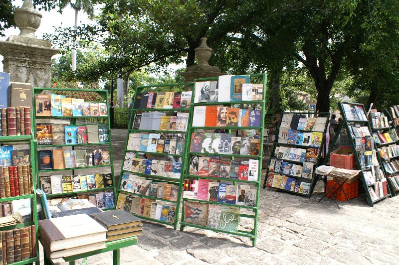 Biblioteke i knjižare na otvorenom Havana-Kuba
