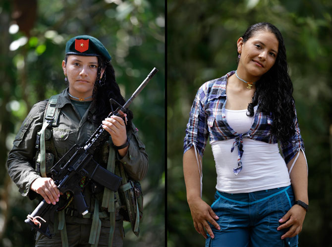 guerra - Colombia y las FARC ponen fin a la guerra. Colombia-farc-mujeres-reclutadas