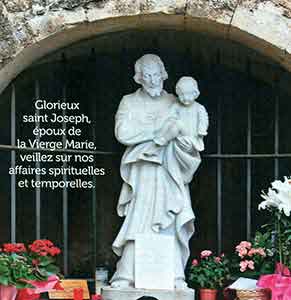 De l'importance de Saint Joseph dans nos vies... Cotignac (Var) Joseph-Cotignac