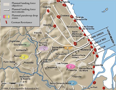  Été 1944 : la bataille de Normandie Attaque