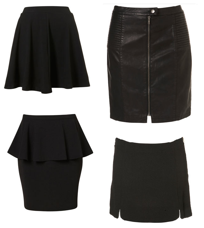 الاسود يليق بك  Black-skirts