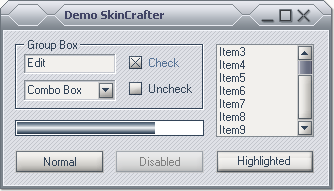 الاداة SkinCrafte الخاصة بالفجوال بيسك 6 مع أكثر من 40 سكن  Grayzzy