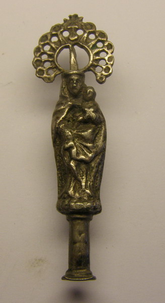 Medalla figurada de la Virgen del Pilar, ¿siglo XIX? ZA3RO