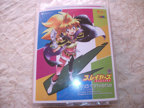 Garage Kit Charagumin Slayers : tout sur la figurine Lina Inverse  Charaguminun