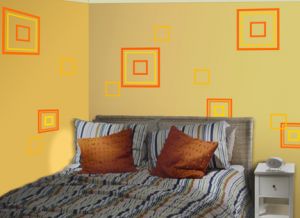 ديكور من صنع يديك!!! Wall_decals_modern_squares