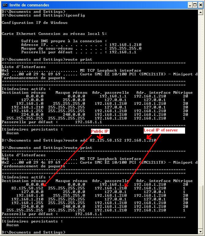 [Tuto] Se connecter a son serveur en mode net - Merci SLIG Routes