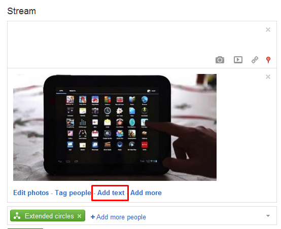 Google+ omogucio brzo dodavanje teksta na sliku Gplusmeme