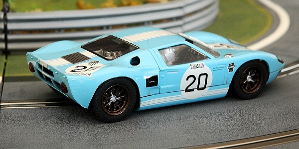 Scalextric Ford GT40 #20 Limited - Revue de détails ScalexGT40SC02