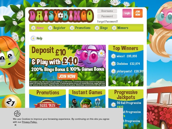 Daisy Bingo Join Deal Daisy-Bingo-Join-Deal