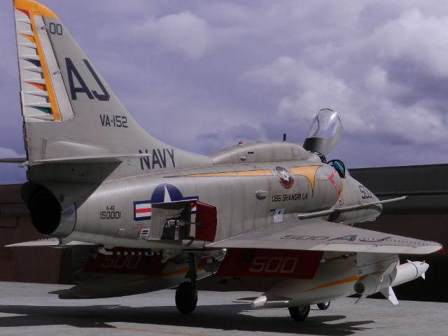 A4E skyhawk VA152- 1970- hasegawa 1/32 67o41s