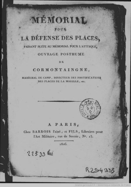 Un manuel de fortication de 1806 1lgopv