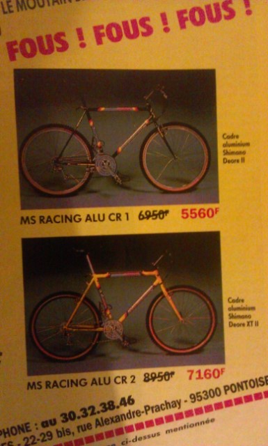 MS Racing Pro Comp XT (cadre + fourche seulement !) Gvwx6r