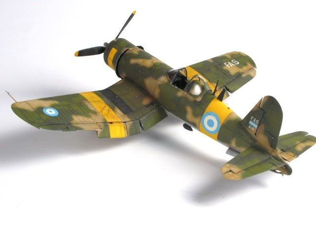 Corsair F4u-7 [Hasegawa 1/48°] & Fg-1d [Trumpeter 1/32°] de noratlas U8504m