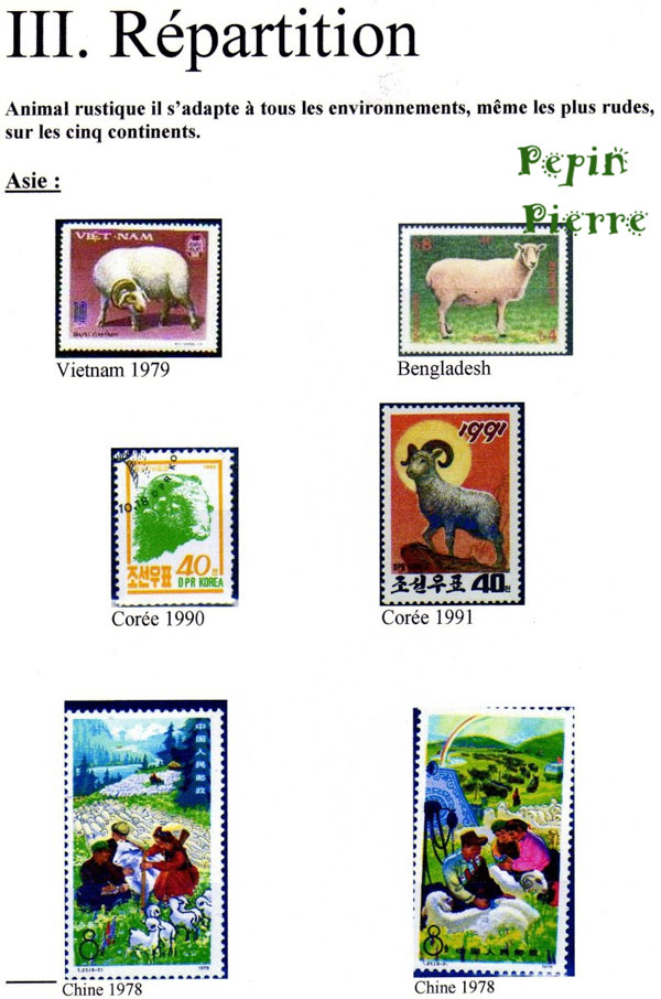 Expo : Le mouton et les timbres 4