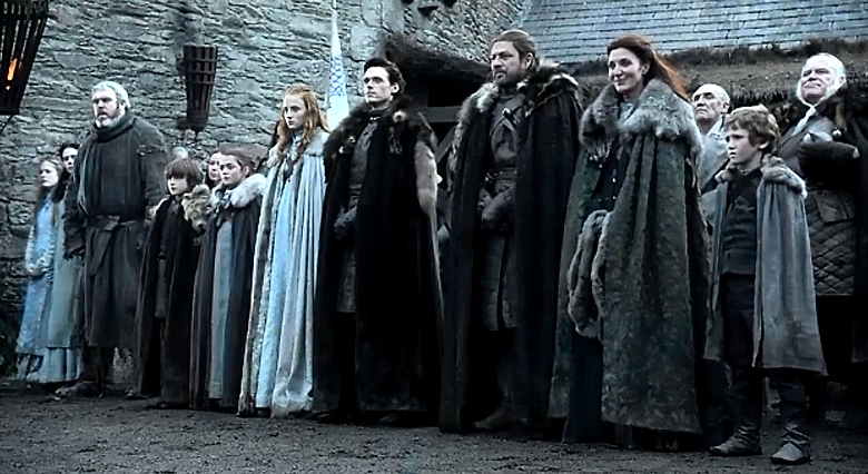 Game of Thrones Stark-family