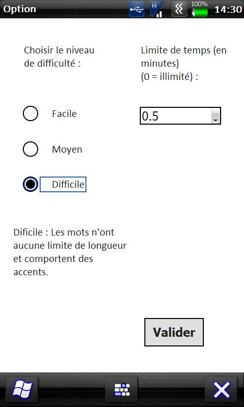 [SOFT] JEU DU PENDU V2.0 : Le pendu sur votre mobile [Gratuit] ScreenShot3