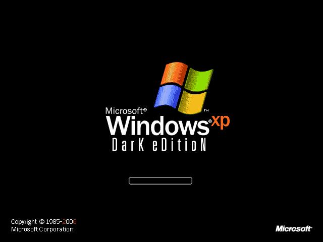 Windows Xp Dark Edition v3 Dark