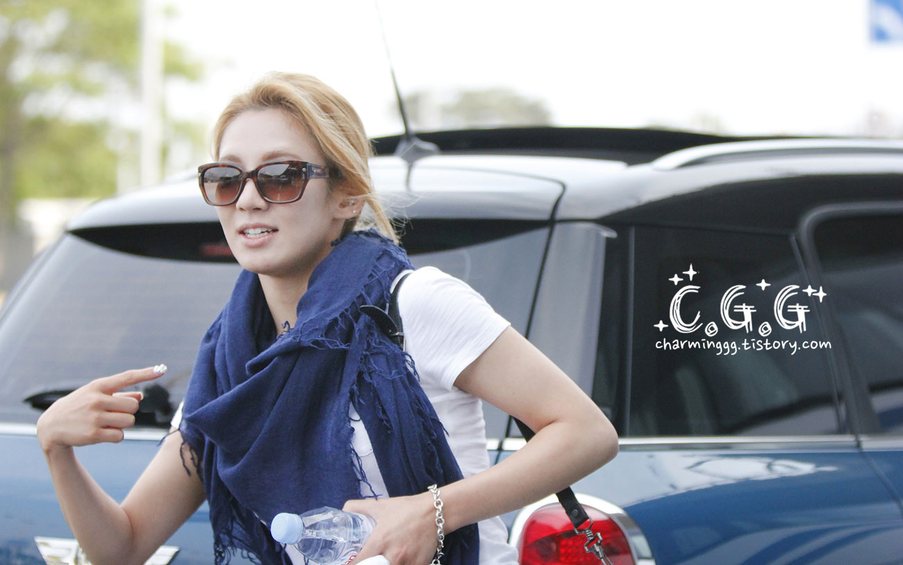 [SNSD][TỔNG HỢP] SNSD @airport Hyoyeon-incheon-airport-6