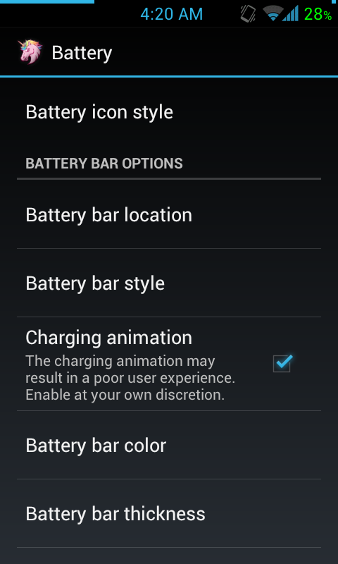  ROM ICS 4.0.3 BETA2.1 AOKP Samsung Galaxy S Control-rom-2