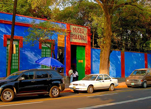 Sitio: La Casa Azul -museo Frida Kahlo- Casa-azul