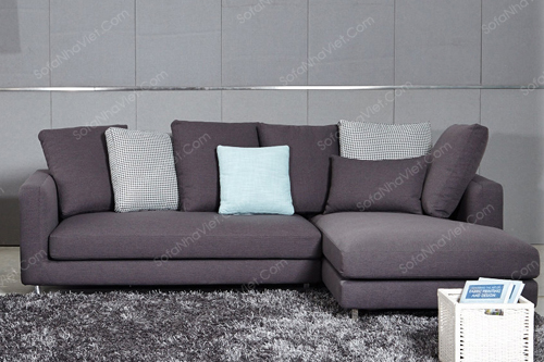 Nội, ngoại thất: Sofa goc nho cho căn hộ mẫu mới E4