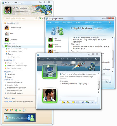 تحميل ويندوز لايف ماسنجر windows live messenger 2010 1279