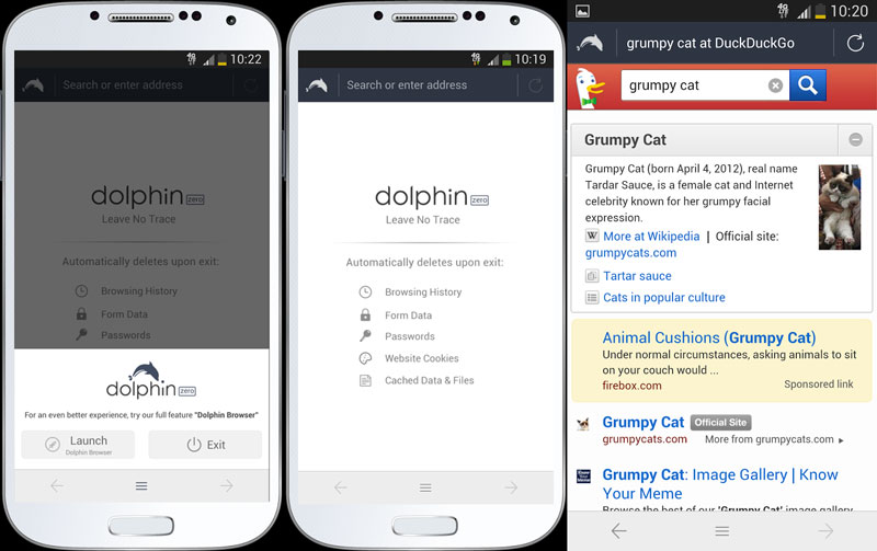 تطبيق متصفح “دولفين زيرو” على الأندرويد Dolphin-Zero-for-Android