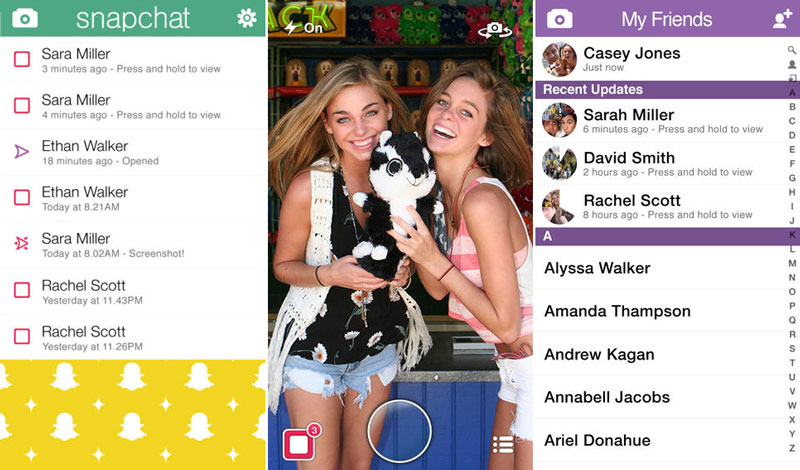 Snapchat 9.2.0 تطبيق “سناب شات” على الايفون و الايباد Snapchat-iOS