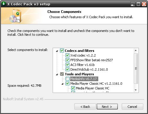 X Codec Pack 2.2.0 Build 507 XCodecPack