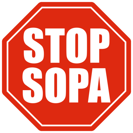 Contra la Ley Sopa Stop-sopa