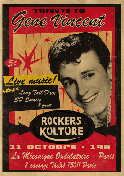 TRIBUTE TO GENE VINCENT remis au 7 novembre au Picolo Rockerskulturegenevincent09