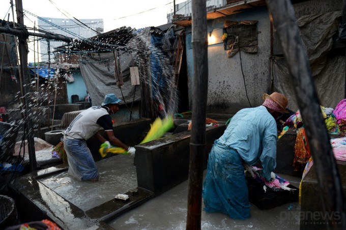 La lavandería Dhobi Ghat 4