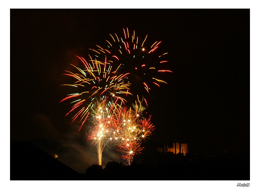 Avignon by night...  Artifices