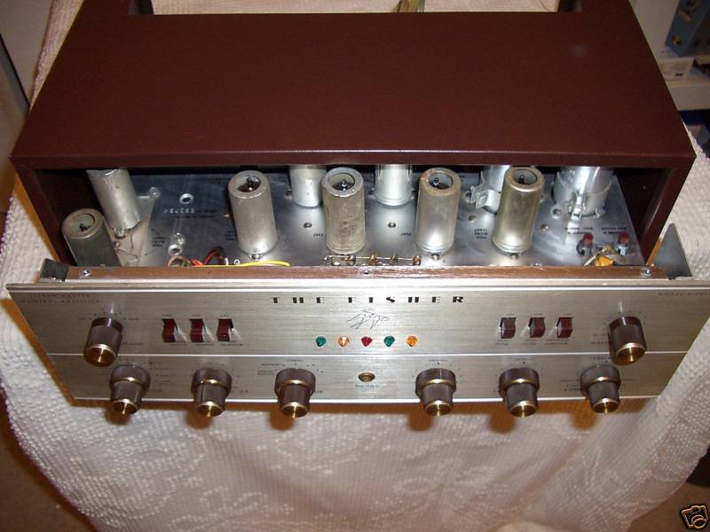 USA VINTAGE - USA. VINTAGE (50,s-80,s) - Página 2 Fisher-x-202-b-tube-amplifier-4