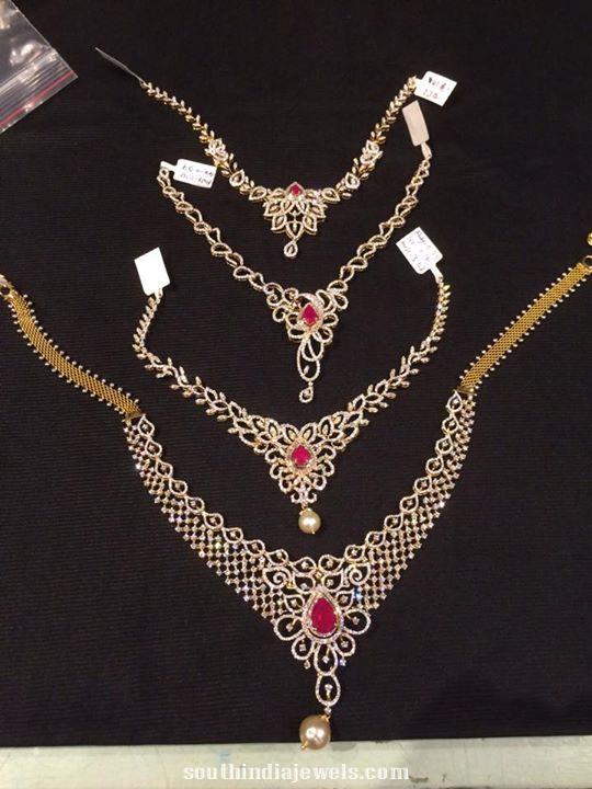 اطقم  المعلم كرسكنديور Diamond-necklace-catalogue-premraj