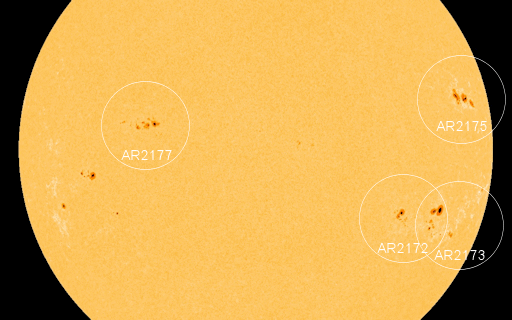 #Space Weather Forecasts - ESTUDIO DEL SOL Y LA #MAGNETOSFERA , #ASTRONOMÍA - Página 27 Sunspots_strip2