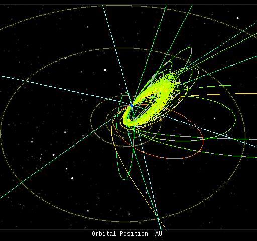  On Dec. 14, 2016, the network reported 146 fireballs. Orbits_strip