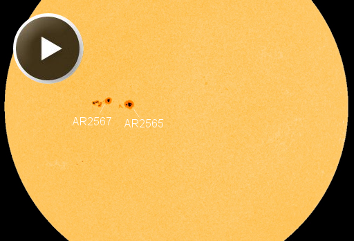 Space Weather Forecasts - ESTUDIO DEL SOL Y LA #MAGNETOSFERA , #ASTRONOMÍA - Página 29 Sunspots_strip