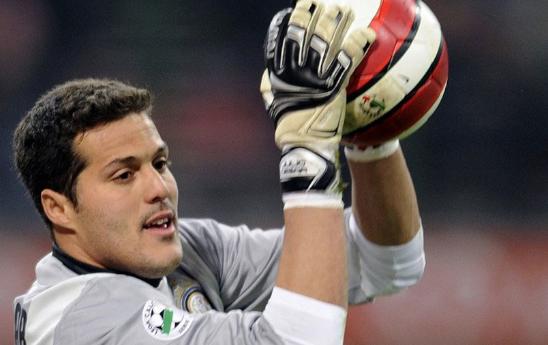 Periódico del Inter de Milán Julio_cesar_portiere_inter