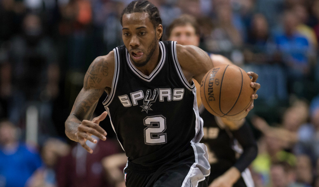 Report: Spurs to pursue Aldridge after giving Leonard max contract 042515_kawhiii