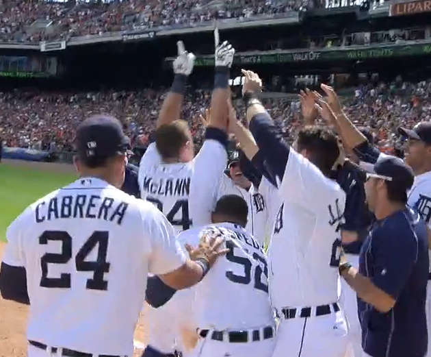 McCann's walkoff HR completes Tigers' comeback vs. Sox, 5-4 Walk-off