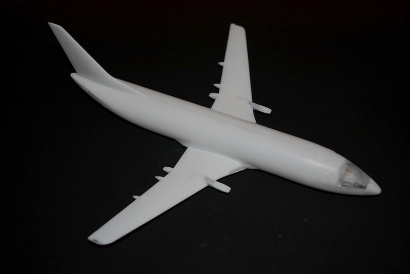 [Minicraft 1/144] Boeing 737-300 "Continental" IMGP0342