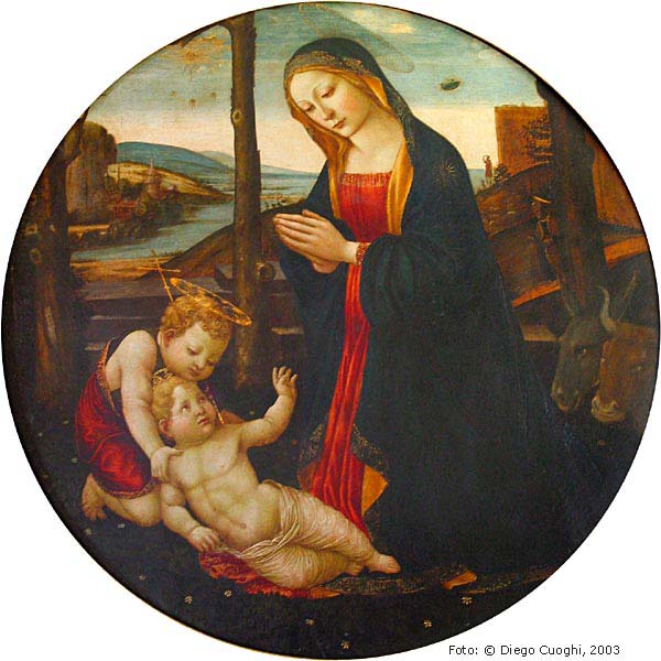 ¿OVNIs en el arte antiguo? Madonna_PalVecchio