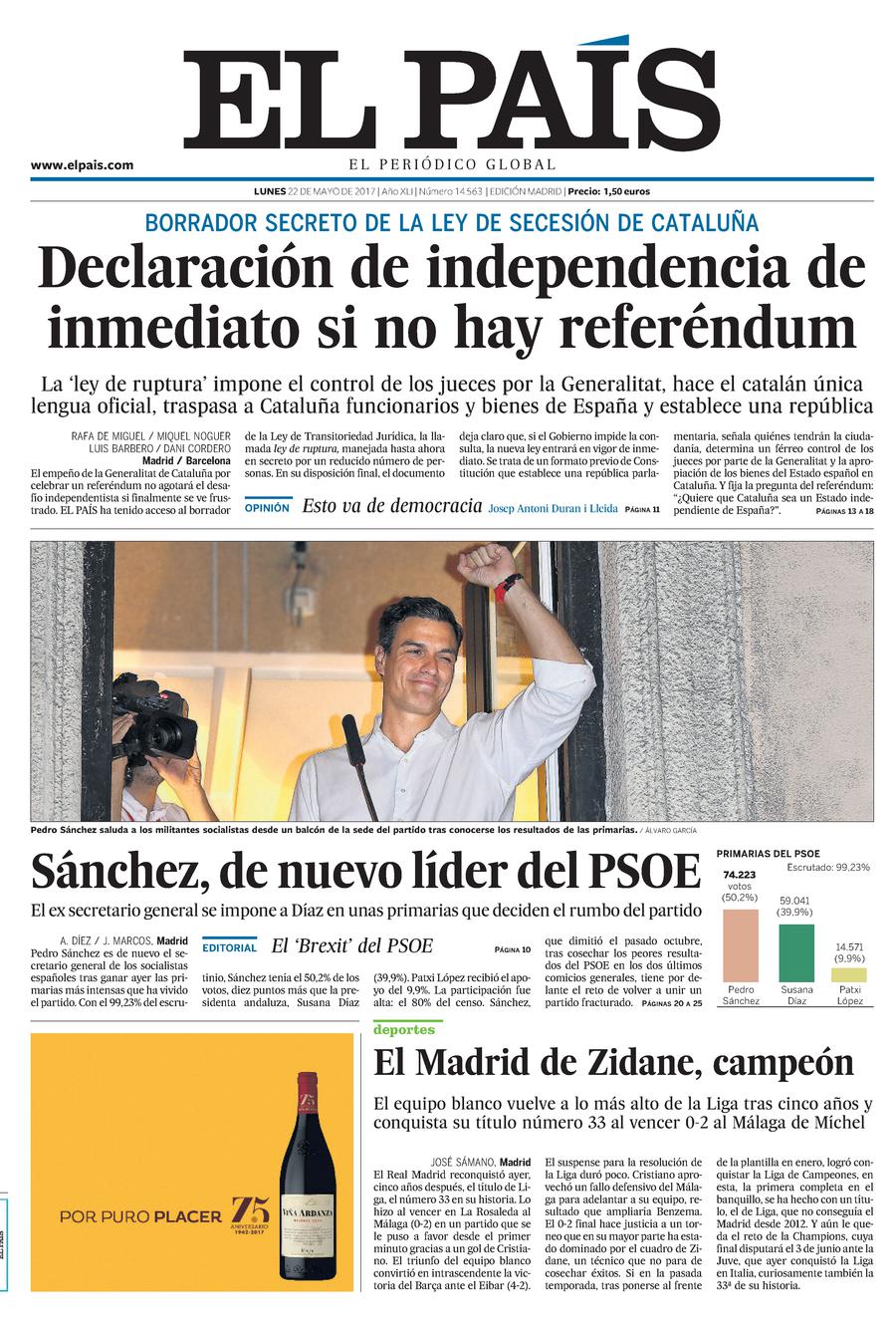 [HILO ÚNICO] Primarias del PSOE - Patxi López, Pedro Sanchez y Susana Diaz - Página 10 20170522Big