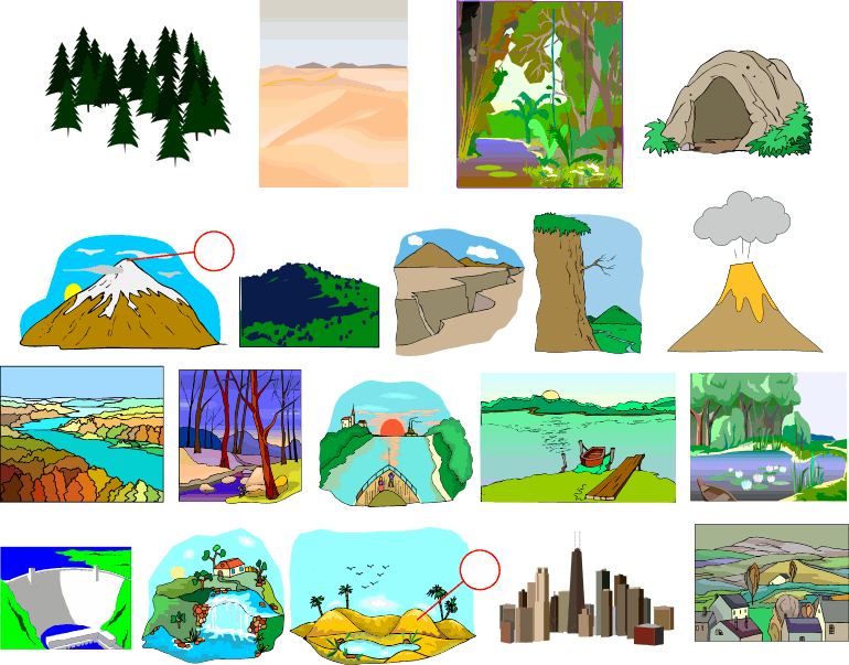 Learn English Language   الفهرس Index 4 Landscapes3