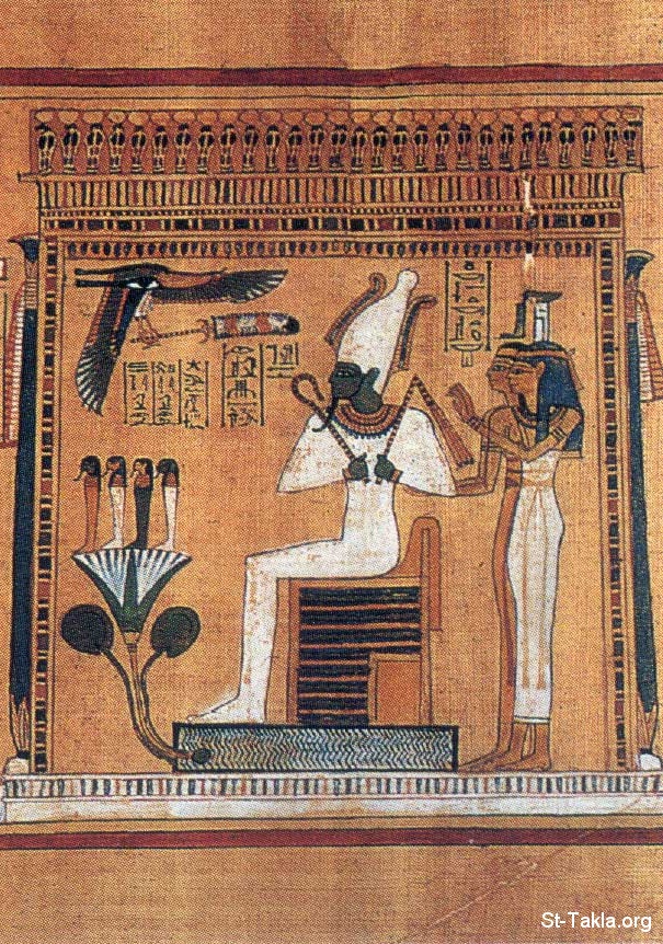 كتاب ناظر الإله الإنجيلي مرقس الرسول القديس والشهيد - صفحة 2 Www-St-Takla-org--Osiris-Isis-and-Nephthys