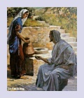 The Samaritan Woman Images صور المرأة السامرية Www-St-Takla-org___Jesus-with-Samaritan-Woman-02_t